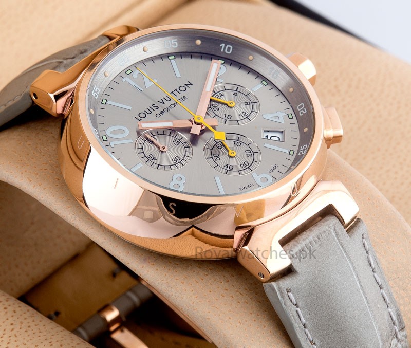 Louis Vuitton Tambour Chronograph AAA+ in Pakistan - Royal Watches Online Shop